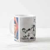 Ty Cobb vole la 3ème Mug (Devant gauche)