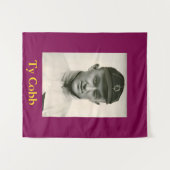 Ty Cobb Wall Art Tapestery Wandkleed (Voorkant (horizontaal))