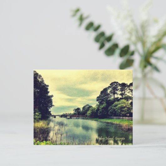 Tybee Island Back Rivers and Creeks Briefkaart (Staand voorkant)