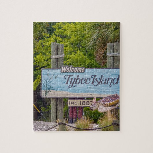 Tybee Island Beach Legpuzzel (Verticaal)