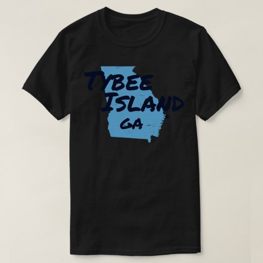 Tybee Island GA TShirt (Design devant)