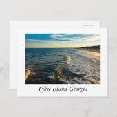 Tybee Island Georgia Briefkaart (Voorkant / Achterkant)
