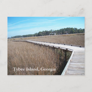 Tybee Island Georgia GA Briefkaart Foto