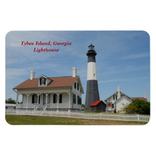 Tybee Island, Georgia Lighthouse Magneet