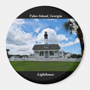 Tybee Island, Georgia Lighthouse Magnet Magneet