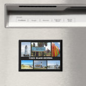 Tybee Island, Georgia Magneet (Insitu (Vaatwasser))