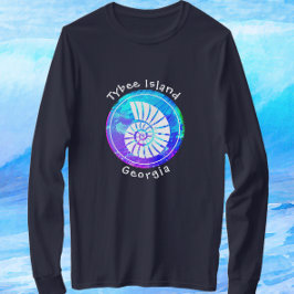 Tybee Island Georgia Ocean Seashell T-shirt