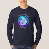 Tybee Island Georgia Ocean Seashell T-shirt (Voorkant)