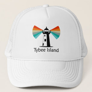 Tybee Island Georgia vuurtoren regenboog Trucker Pet