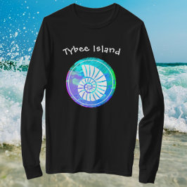 Tybee Island Georgia Zee Shell T-shirt