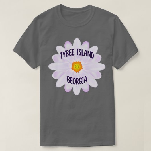 Tybee Island Georgië 1 T-shirt (Design voorkant)
