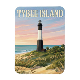 Tybee Island Light Magneet