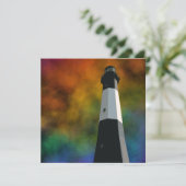 Tybee Island Light Station Kaart (Staand voorkant)