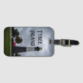 Tybee Island Lighthouse Bagagelabel (Voorkant (horizontaal))