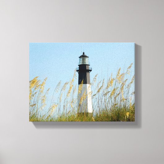 Tybee Island Lighthouse  Canvas Afdruk (Voorkant)