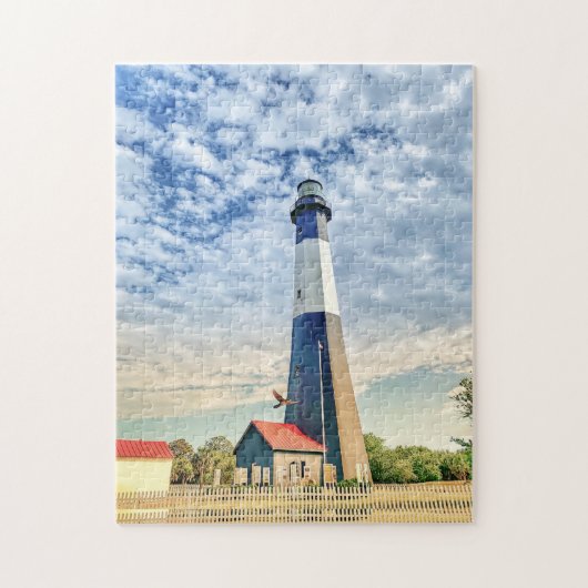 Tybee Island Lighthouse Legpuzzel (Verticaal)
