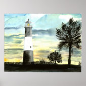 TYBEE ISLAND LIGHTHOUSE POSTER (Voorkant)