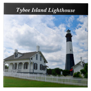Tybee Island Lighthouse Tegeltje