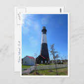 Tybee Lighthouse Briefkaart (Voorkant / Achterkant)