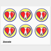 TYBEE LOVE RONDE STICKER (Vel)