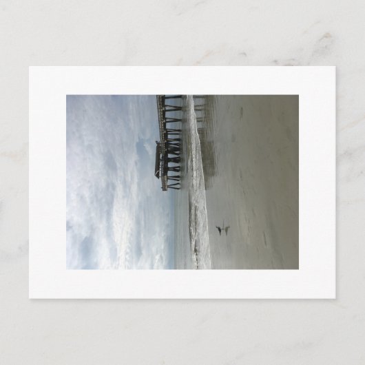 Tybee Pier Briefkaart (Voorkant)