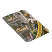 Tycho Brahe (1546-1601) van 40 jaar, onder zijn as Magneet (Rechterzijde)