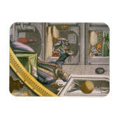 Tycho Brahe (1546-1601) van 40 jaar, onder zijn as Magneet (Horizontaal)