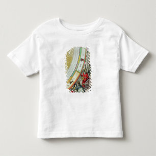 Tycho Brahe , detail van een kaart waarop zijn Kinder Shirts