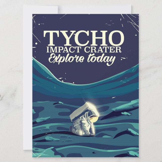 Tycho maanreisposter (Voorkant)