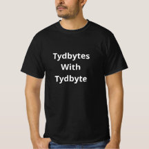 Tydbytes met Tydbyte T-shirt