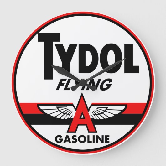 Tydol Flying Gasoline  teken Grote Klok (Voorkant)