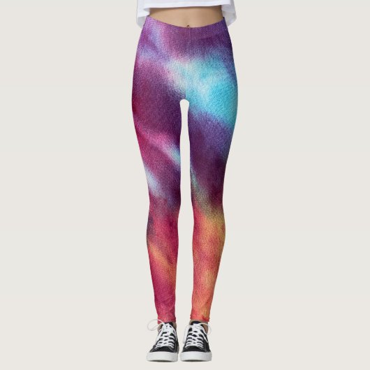Tye Dye #10 Leggings (Voorkant)