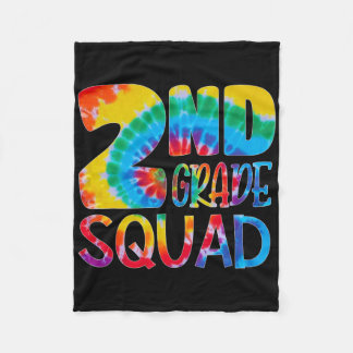 Tye-Dye 2e klas groep leraar leerling eerste dag  Fleece Deken