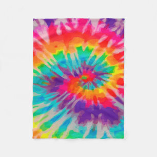 Tye-Dye-3 Fleece Blanket Deken