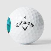 Tye Dye #3 Golfballen (Logo)