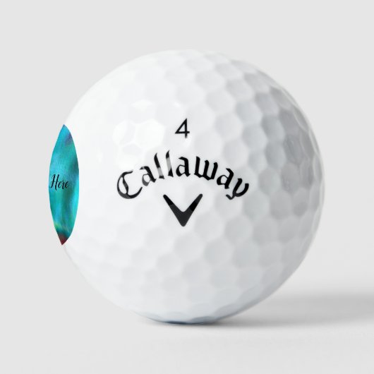 Tye Dye #3 Golfballen (Logo)