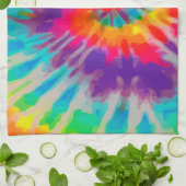 Tye-Dye-3 Kitchen Towelen Theedoek (Gevouwen)