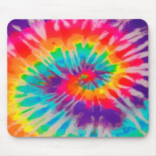 Tye-Dye-3 Mousepad Muismat (Voorkant)