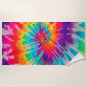 Tye-Dye-3 strandlaken