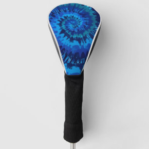 Tye-Dye-Blue Golf Head-Hoesje Golfheadcover