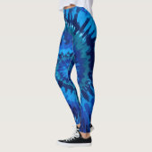 Tye-dye-blue Leggings (Links)