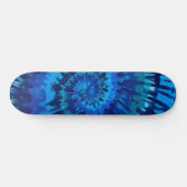 Tye-dye-blue skateboard (Horizontaal)