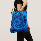 Tye-dye-blue Tas (Dichtbij)