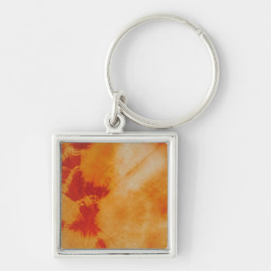 Tye Dye Composition #12 door Michael Moffa Sleutelhanger