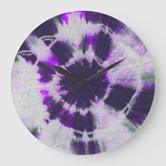 Tye Dye Composition #1 door Michael Moffa Grote Klok (Voorkant)