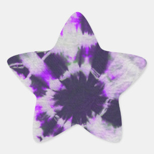 Tye Dye Composition #1 door Michael Moffa Ster Sticker