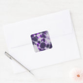 Tye Dye Composition #1 door Michael Moffa Vierkante Sticker (Envelop)
