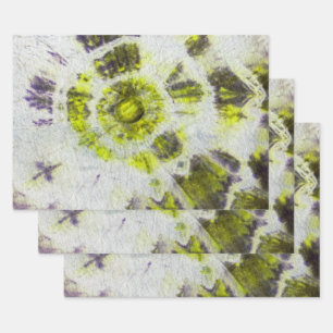 Tye Dye Composition #3 door Michael Moffa Inpakpapier Vel