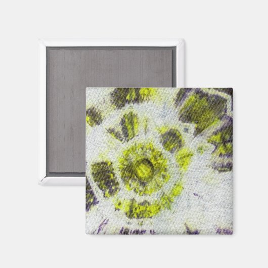 Tye Dye Composition #3 door Michael Moffa Magneet (Voorkant / Achterkant)