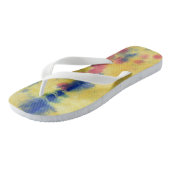 Tye Dye Composition #5 door Michael Moffa Teenslippers (Schuin)